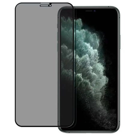 Folie de Sticla Securizata pentru Apple iPhone 15 Pro, Flippy, Privacy Diamond, Vizibilitate HD, Protectie Completa 9D, Anti-Static ESD, Protectie Confidentialitate, Negru [3]