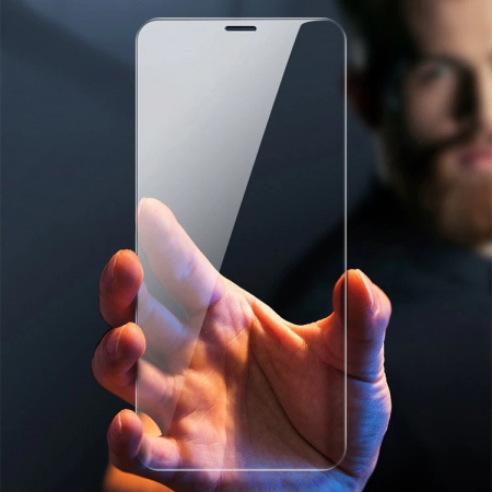 Folie ecran Flippy pentru iPhone 14 Pro din Sticla, Tempered Glass, Transparenta [1]