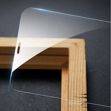 Folie ecran Flippy pentru iPhone 14 Pro din Sticla, Tempered Glass, Transparenta [3]