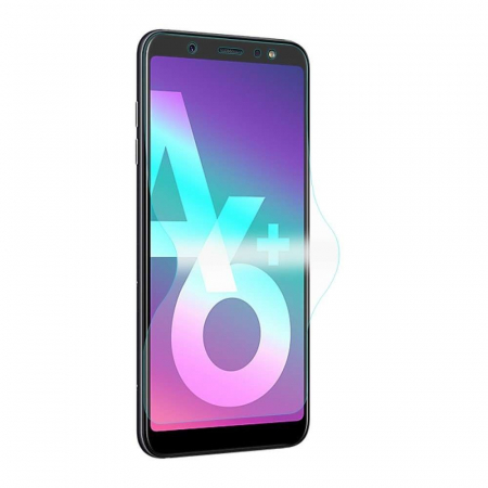 Folie Plastic Samsung Galaxy A6 Plus 2018 Transparent [5]