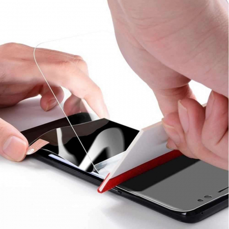 Folie Plastic Samsung Galaxy A7 2018 Transparent [1]