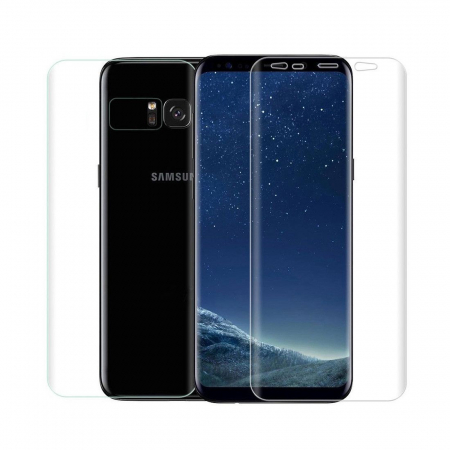 Folie Plastic Samsung Galaxy S8 Plus Fata-Spate Transparent [1]