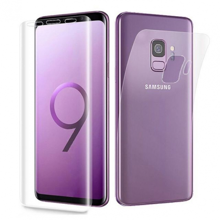 GSM - Folie Plastic Samsung Galaxy S9 Fata-Spate Transparent