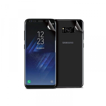 GSM - Folie Plastic Samsung Galaxy S9 Plus Fata-Spate Transparent