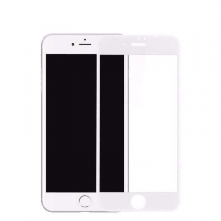 GSM - Folie Sticla Apple iPhone 6 Plus Flippy® 4D/5D Alb
