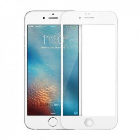 Folie Sticla Apple iPhone 8 Full Face Alb [1]