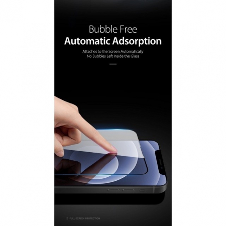 Folie Sticla Flippy® compatibila cu Apple iPhone 13 Mini 111D Negru [5]