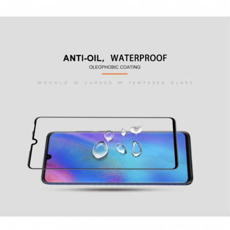 Folie Sticla Flippy® compatibila cu Huawei P30 Lite 111D Negru [13]