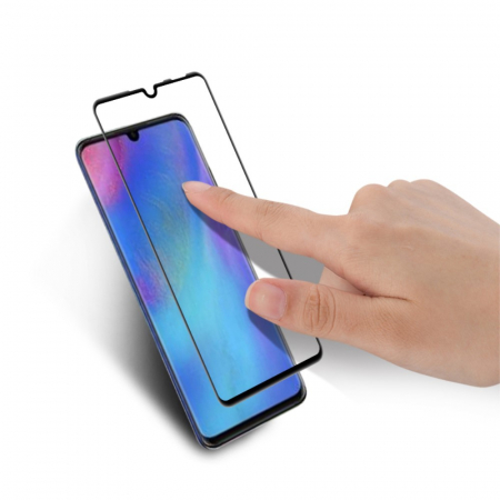 Folie Sticla Flippy® compatibila cu Huawei Y7 2019 111D Negru [11]