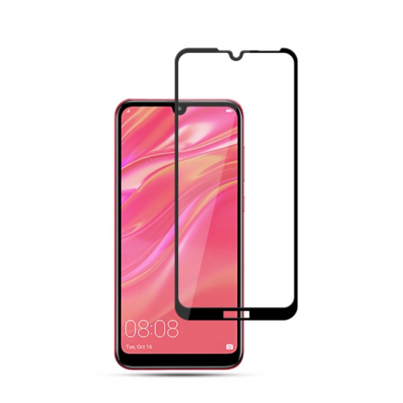 Folie Sticla Flippy® compatibila cu Huawei Y7 2019 111D Negru [2]