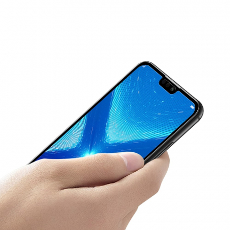Folie Sticla Flippy® compatibila cu Huawei Y9 2019 111D Negru [5]