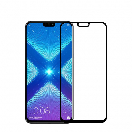 Folie Sticla Flippy® compatibila cu Huawei Y9 2019 111D Negru [2]