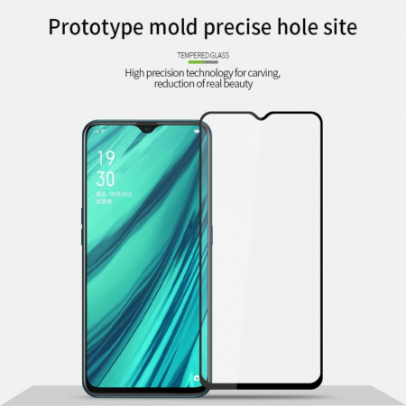 Folie Sticla Flippy® compatibila cu Oppo A5 2020 111D Negru [6]