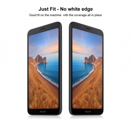 Folie Sticla Flippy® compatibila cu Xiaomi Redmi 7A 111D Negru [11]
