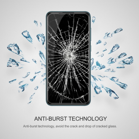 Folie Sticla Flippy® compatibila cu Xiaomi Redmi Note 9 111D Negru [21]
