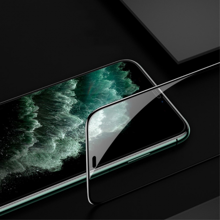 Folie Sticla Flippy® pentru Apple iPhone 11 Pro Max/XS Max 111D Negru [1]