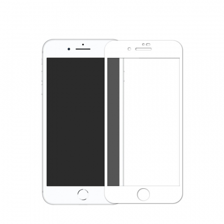 GSM - Folie Sticla Flippy® pentru Apple iPhone 7/8/SE 2020 111D Alb