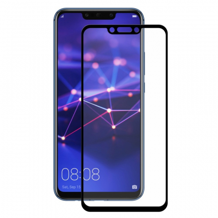 Folie Sticla Securizata 111D - Folie Sticla Flippy® pentru Huawei Mate 20 Lite 111D Negru