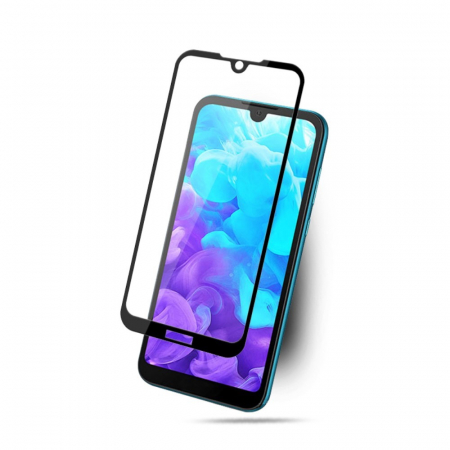 Folie Sticla Flippy® pentru Huawei Y5 2019 111D Negru [3]