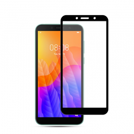 Folie Sticla Flippy® pentru Huawei Y5P 2020 111D Negru [1]
