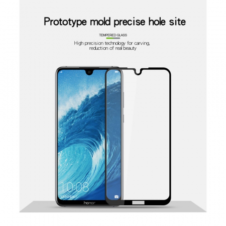 Folie Sticla Flippy® pentru Huawei Y6 2019 111D Negru [9]