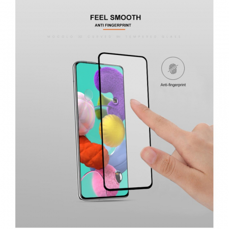 Folie Sticla Flippy® pentru Samsung A32 4G 111D Negru [20]