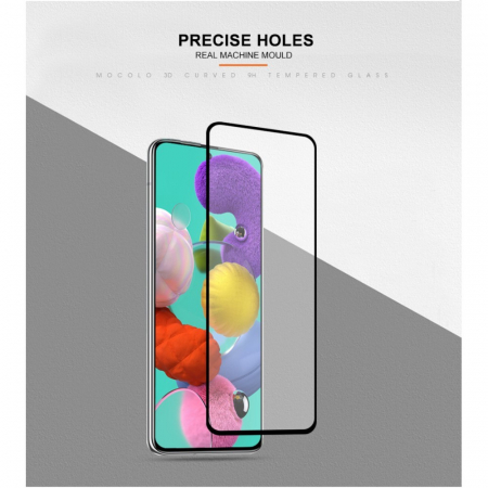Folie Sticla Flippy® pentru Samsung A32 4G 111D Negru [18]
