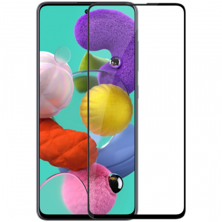 GSM - Folie Sticla Flippy® pentru Samsung A51 4G 111D Negru