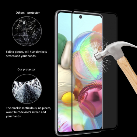 Folie Sticla Flippy® pentru Samsung A71 111D Negru [1]