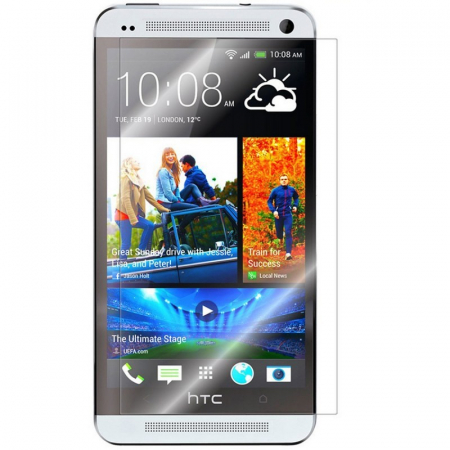Folie Sticla HTC One M7 Transparent [2]