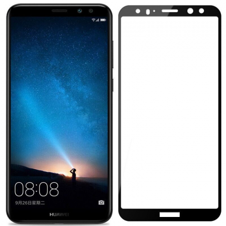 Folie Sticla Huawei Mate 10 Pro 3D Negru [2]