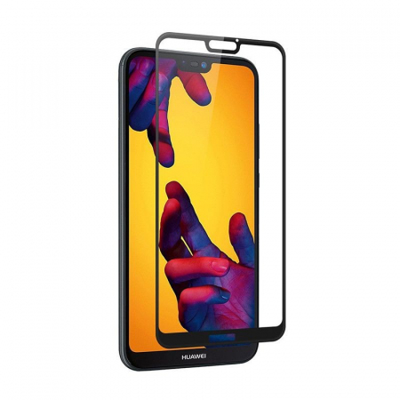 Folie Sticla Huawei P20 Lite 4D/5D Negru [2]