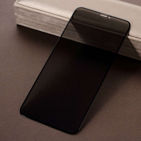 Folie Sticla Huawei P40 Lite E Full Glue Privacy Negru [2]