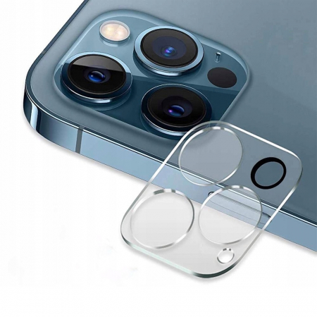 GSM - Folie Sticla pentru Camera Apple iPhone 15 Pro / 15 Pro Max, Transparenta