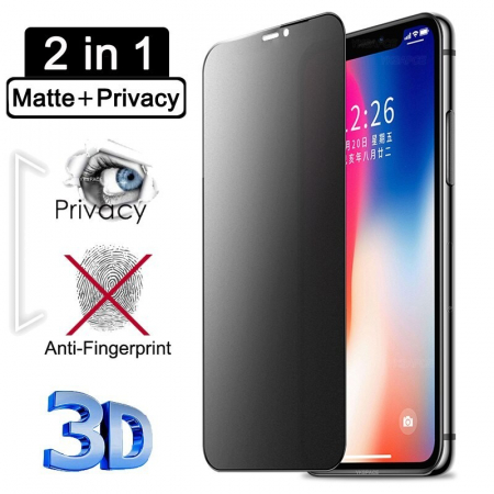 Folie Flippy Sticla Securizata 3D Privacy 28° Armor Panda pentru Apple iPhone XS MAX/6.5/11PRO MAX [2]