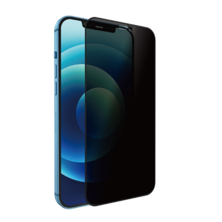 Folie Sticla securizata compatibila cu Flippy® Apple iPhone Apple iPhone 13 Mini Full Glue Privacy Negru [3]