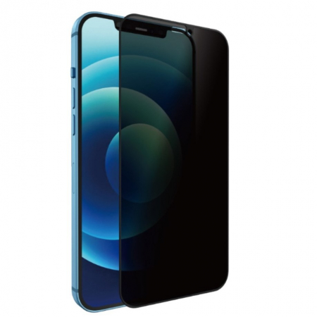 Folie protectie Flippy pentru iPhone 14 Pro Max, Sticla securizata, temperata, duritate 9H, Privacy 360, Transparenta, Protectie Completa [1]