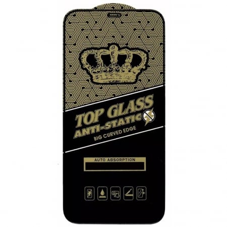 Folie Sticla Securizata ESD - antistatica - Folie Sticla securizata electrostatica Flippy pentru Samsung A71, Sticla ESD, Top Glass, Anti-static, Negru