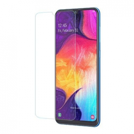GSM - Folie Sticla Securizata Flippy, 9H, Transparenta HD, pentru Samsung Galaxy A50,Transparent