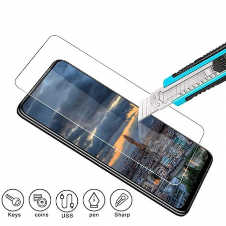 Folie Sticla Securizata Flippy, 9H, Transparenta HD, pentru Securizata 9H, compatibila cu Huawei Y9 2019, Transparenta, Flippy [1]