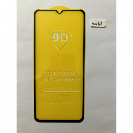 Folie Sticla Securizata Flippy compatibil cu Huawei Nova Y61 4G, Full Glue Negru [1]