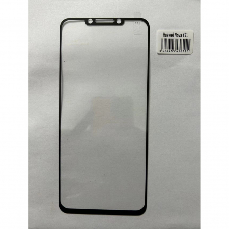 Folie Sticla Securizata Flippy compatibil cu Huawei Nova Y91, Full Glue Negru [1]