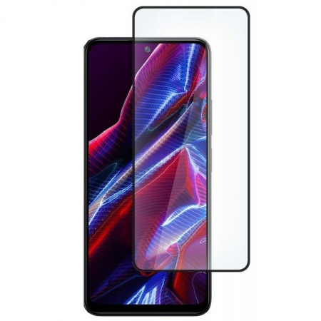 GSM - Folie Sticla Securizata Flippy compatibil cu Xiaomi Redmi Note 12 5G, Full Glue Negru