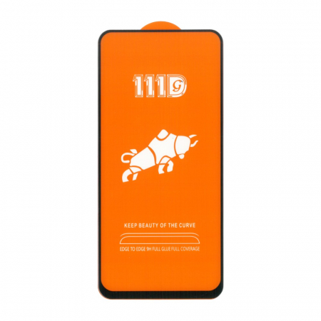 GSM - Folie Sticla Securizata, Flippy, Compatibila cu Samsung S24 5G, Full Cover 111D, HD, Margini Negre, Transparenta