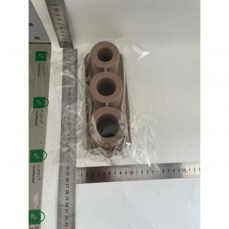 Forma pentru Gheata, Flippy, din Silicon, cuburi de gheata, forme rotunde, inghetare rapida, 20.7 x 8.4 x 6.5 cm Maro [1]