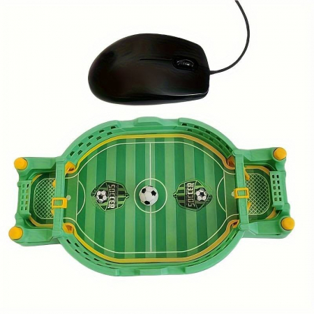 Fotbal de Masa Interactiv pentru Copii, Flippy, cu 2 Mingi Incluse, Tabela Scor, 22.8x12x4 cm, Verde [3]