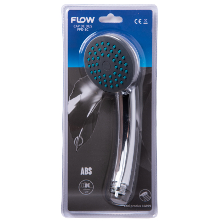 Elefant Tools - FPD-1C Cap de dus ABS, crom, FLOW