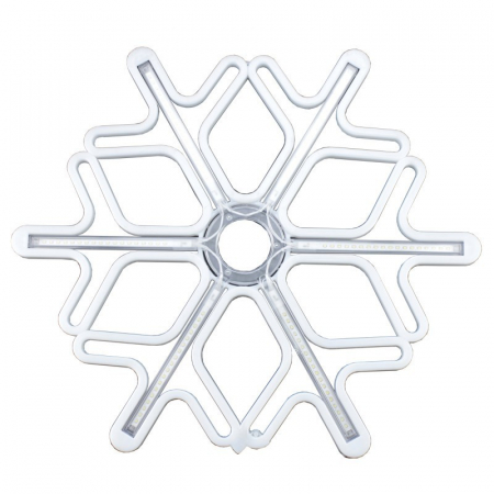 Decoratiuni, ornamente si articole Craciun - Fulg de nea luminos, Flippy, 96 Led
