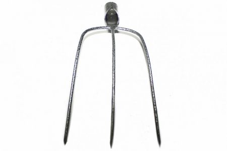Gradina - Furca cu 3 coarne din metal
