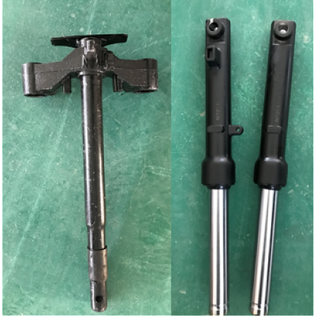 Piese tricicluri electrice - Furcă față cu Telescoape pentru triciclu electric RDB A-Klass4 - piesă originală